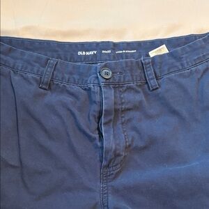 Old Navy Navy Blue Casual Trousers